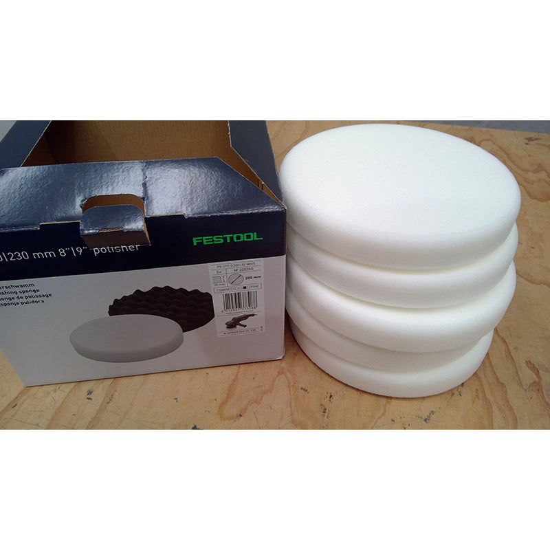200mm Polishing Sponge - 5 Pack