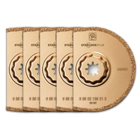 Starlock Plus Semi-Circular Carbide D90 Blade 2.2 5 Pack