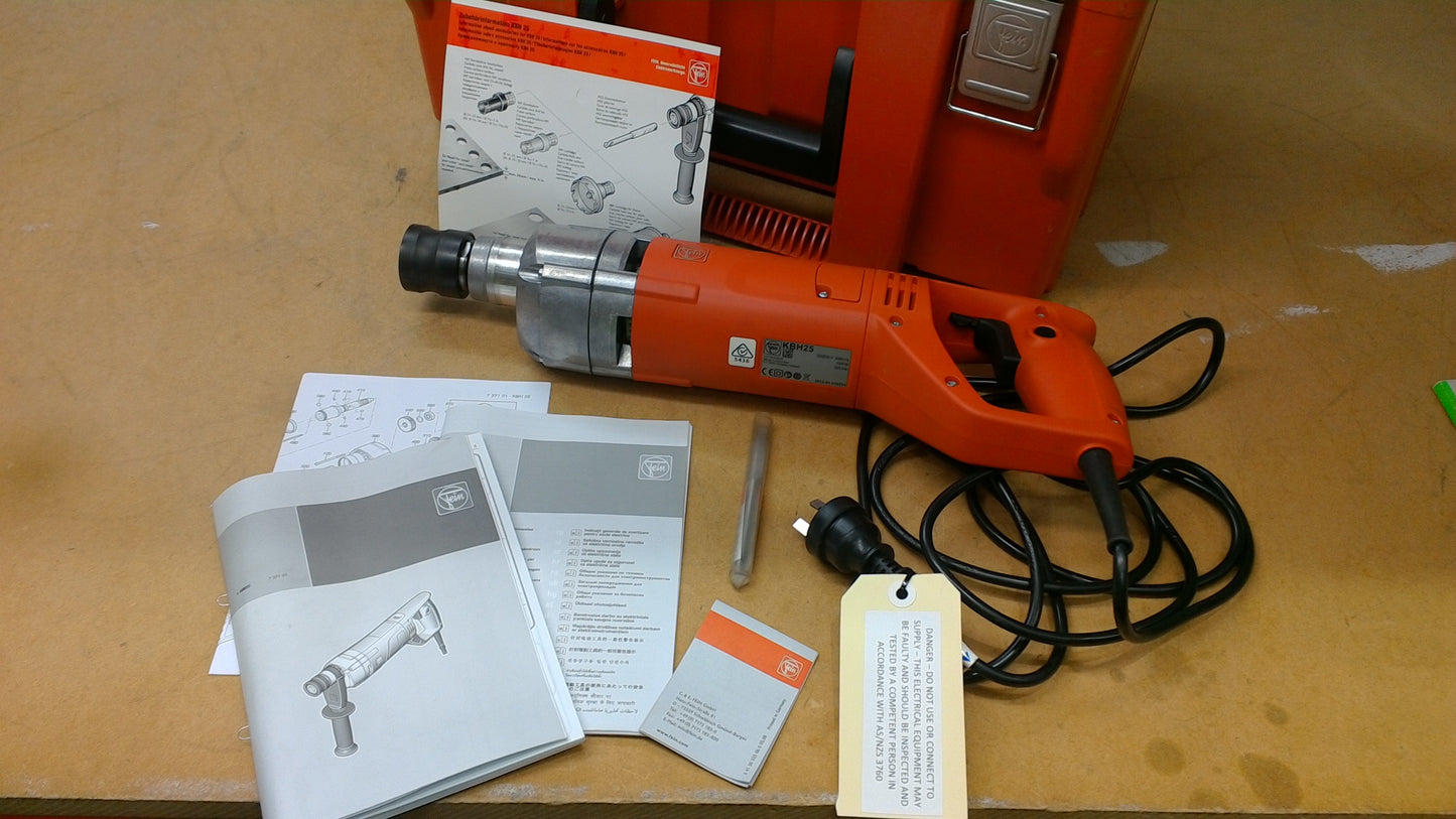 KBH 25 1200W Handheld Core Metal Drill - Ex-Demo
