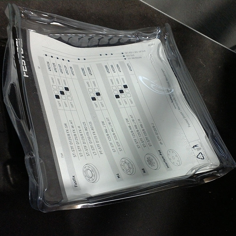 Hard High Temperature Backing Pad 125mm M8 - New + Damaged Packaging