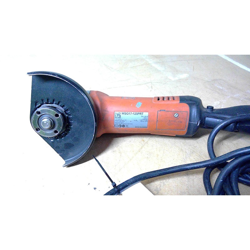 WSG 1500W 125mm Compact Rat Tail Angle Grinder w/Autostop - Ex-Demo