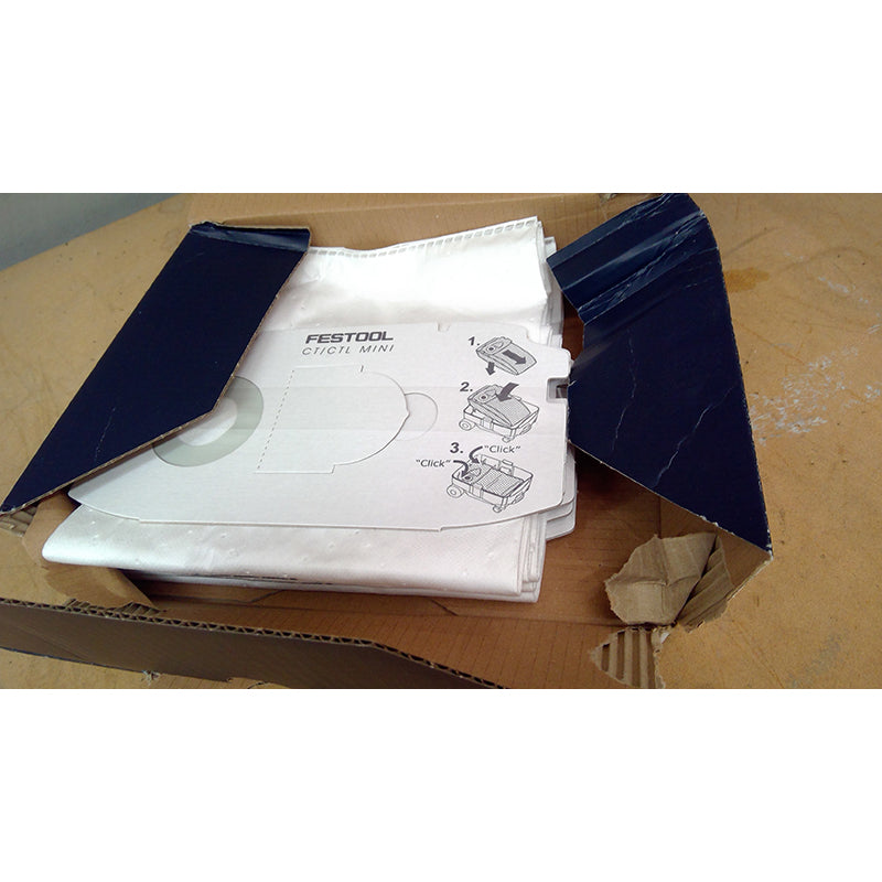 Selfclean Filter Bags for CT MINI – 5 Pack - New + Damaged Packaging
