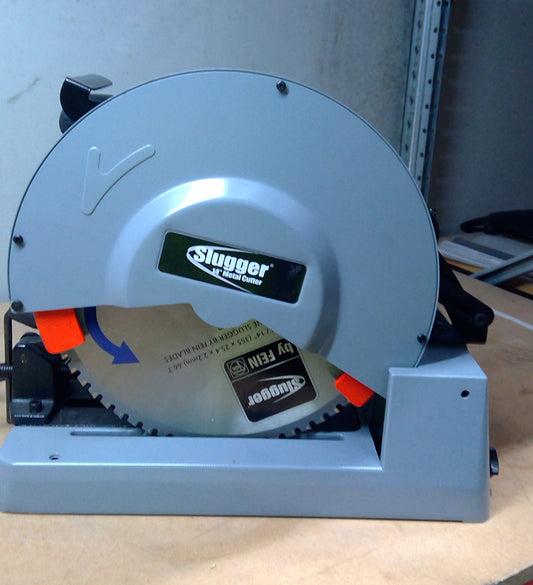 SLUGGER 14” Metal Cutting Chop Saw - New + Minor Cosmetic Damage