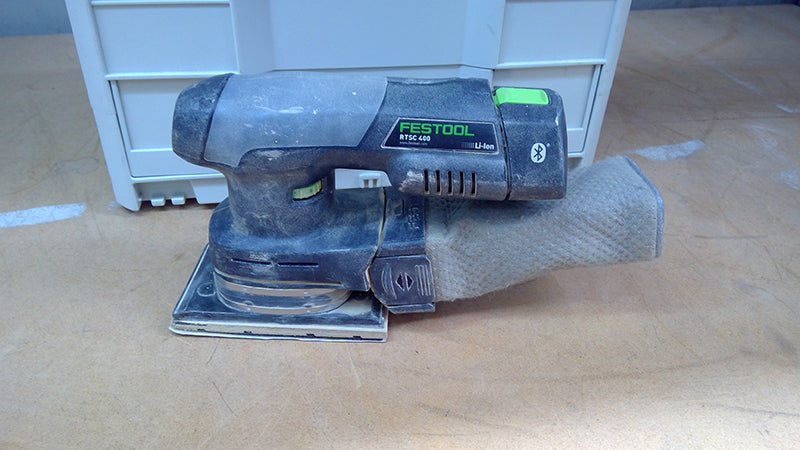 RTSC 400 18V 80 x 133mm Cordless Orbital Sander 3.0Ah Set – Ex-Demo