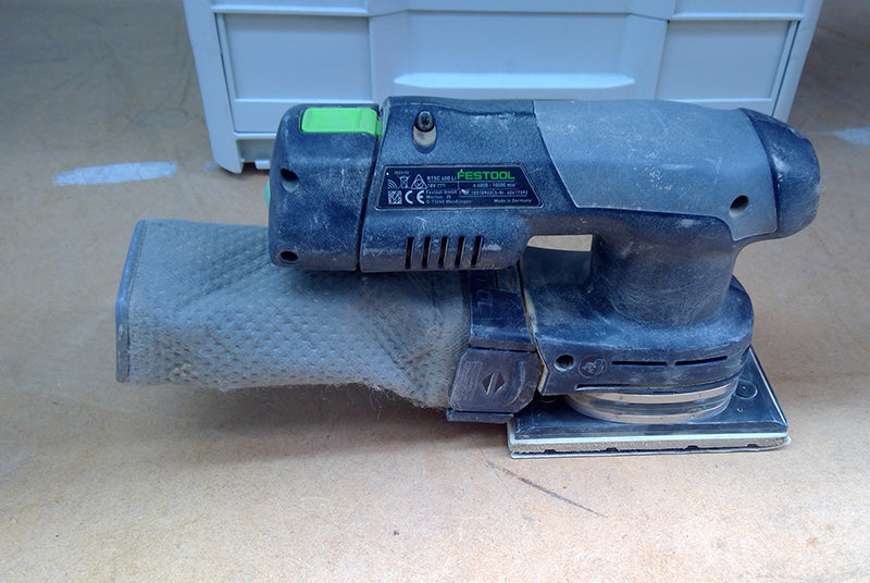 RTSC 400 18V 80 x 133mm Cordless Orbital Sander 3.0Ah Set – Ex-Demo