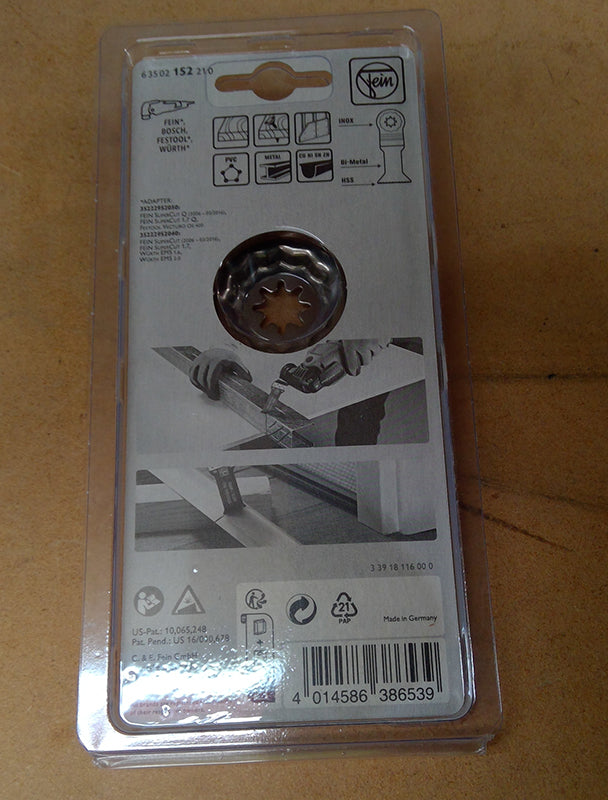 Starlock Plus E-Cut Bi-Metal 60x44mm Wood/Metal Blade - Damaged