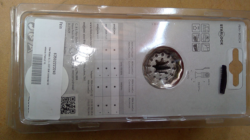 Starlock E-Cut Bi-Metal Universal 55x44mm Blade – Pack of 10 - Damaged