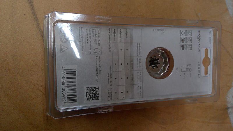 Starlock Plus E-Cut Bi-Metal 60x28mm Wood/Metal Blade - Damaged
