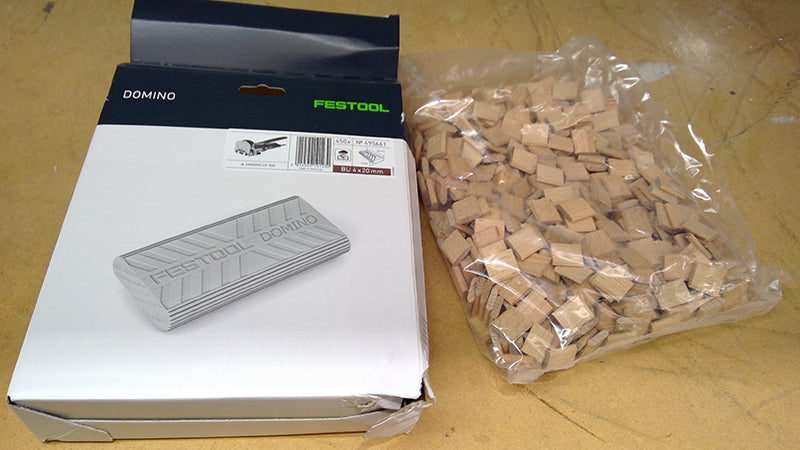 Beech Tenons 4 x 20mm for DF 500 – 450 Pack - Damaged