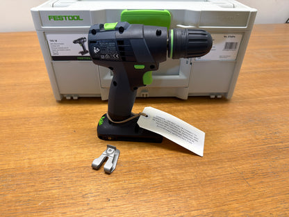 TXS 18V Cordless Compact 2 Speed Drill Basic in Systainer — warehouse photo 2