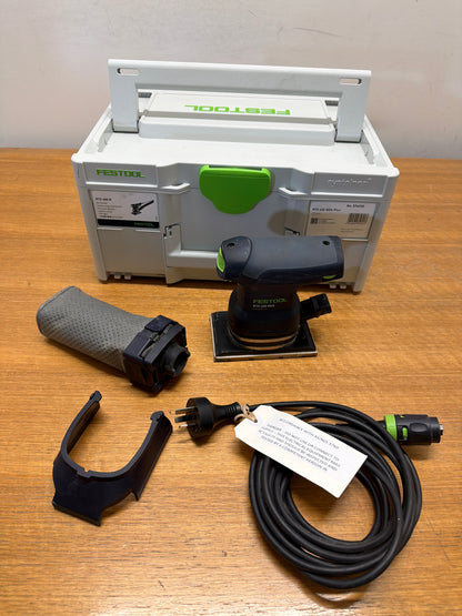 RTS 400 REQ 80 x 133mm Orbital 1/4 Sheet Sander in Systainer — warehouse photo 1