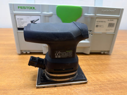 RTS 400 REQ 80 x 133mm Orbital 1/4 Sheet Sander in Systainer — warehouse photo 2
