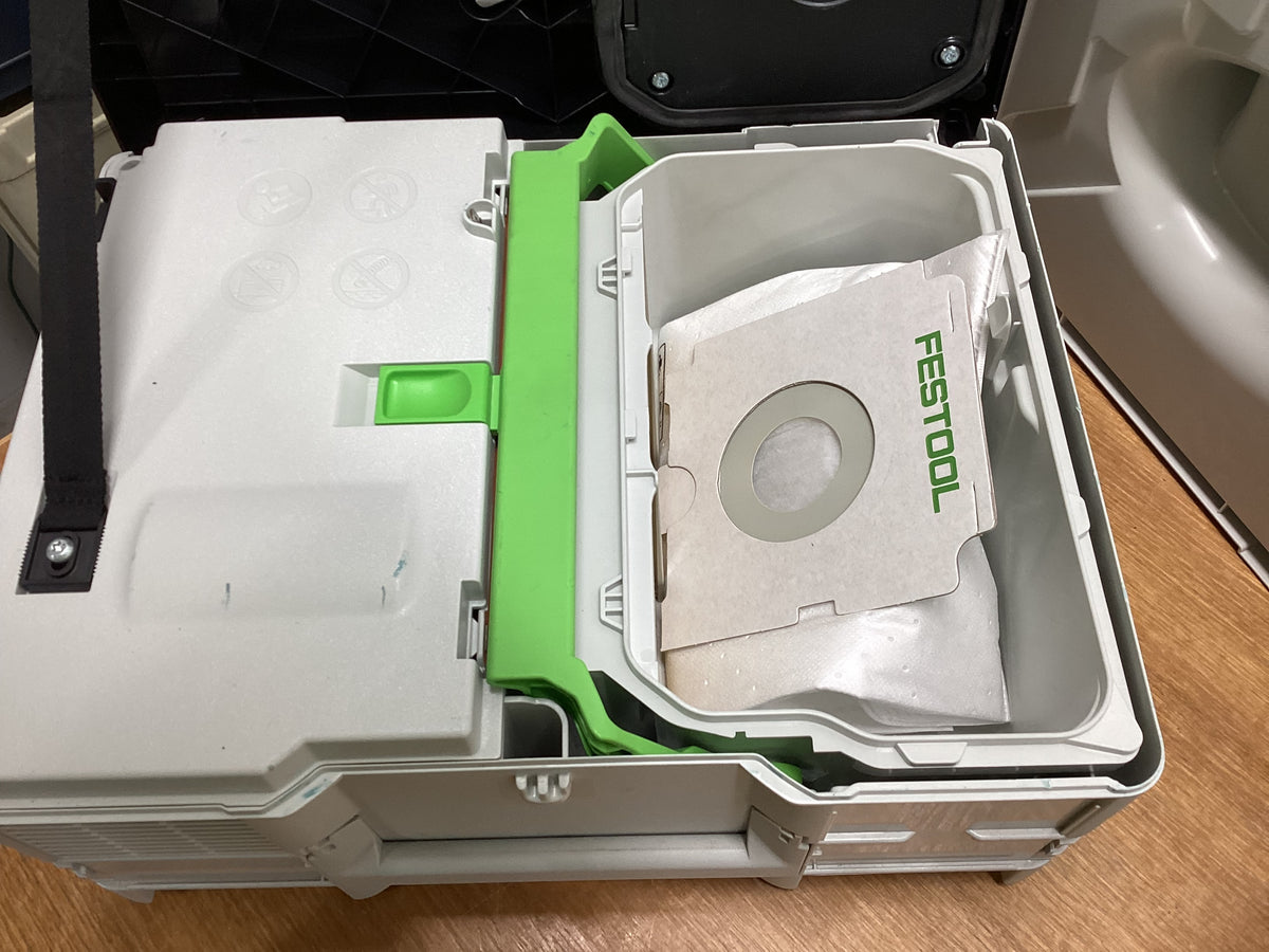 CTMC SYSI 4.5l M Class 18V Cordless Mobile Dust Extractor 4.0Ah High Power Energ — warehouse photo 8