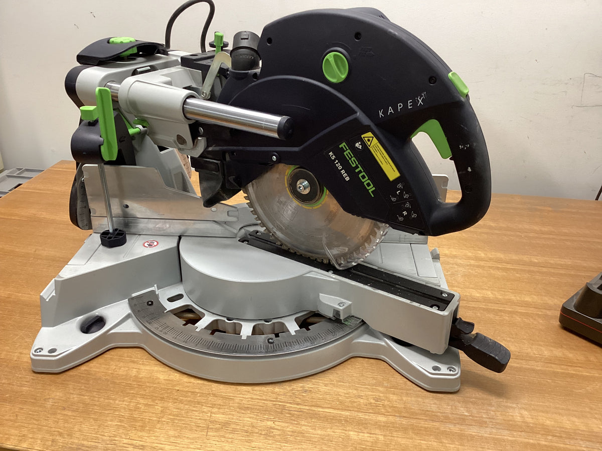 KS 120R KAPEX 260mm Slide Compound Mitre Saw — warehouse photo 4