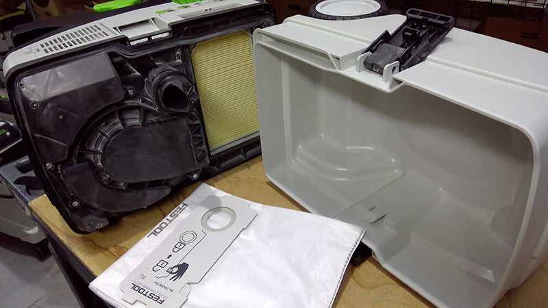 CTM MIDI-I 15l M-Class Dust Extractor – Ex-Demo