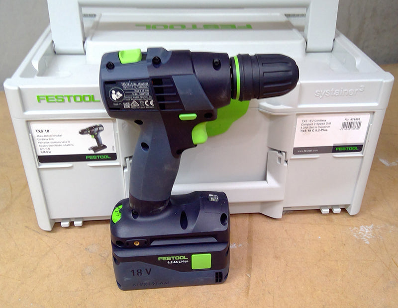 TXS 18V Cordless Compact 2 Speed Drill Set - Ex-Demo