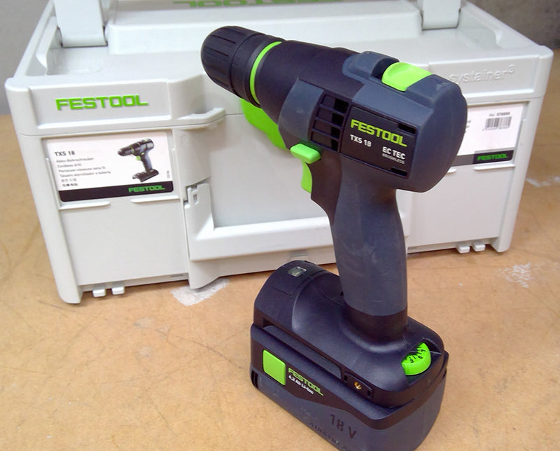 TXS 18V Cordless Compact 2 Speed Drill Set - Ex-Demo