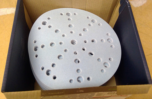 Granat D150 Abrasive Disc 100 Pack – P240 - New + Damaged Packaging