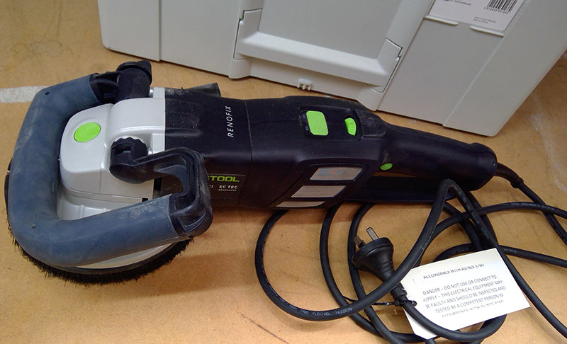 RG ECI 130mm Brushless Concrete Grinder – Ex-Demo