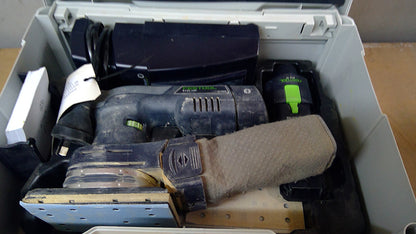 RTSC 400 18V 80 x 133mm Cordless Orbital Sander 3.0Ah Set – Ex-Demo