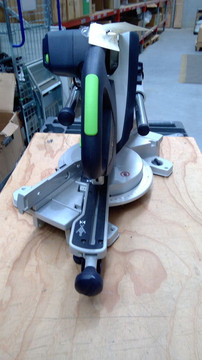 KS 60 KAPEX 216mm Slide Compound Mitre Saw Set - Ex-Demo