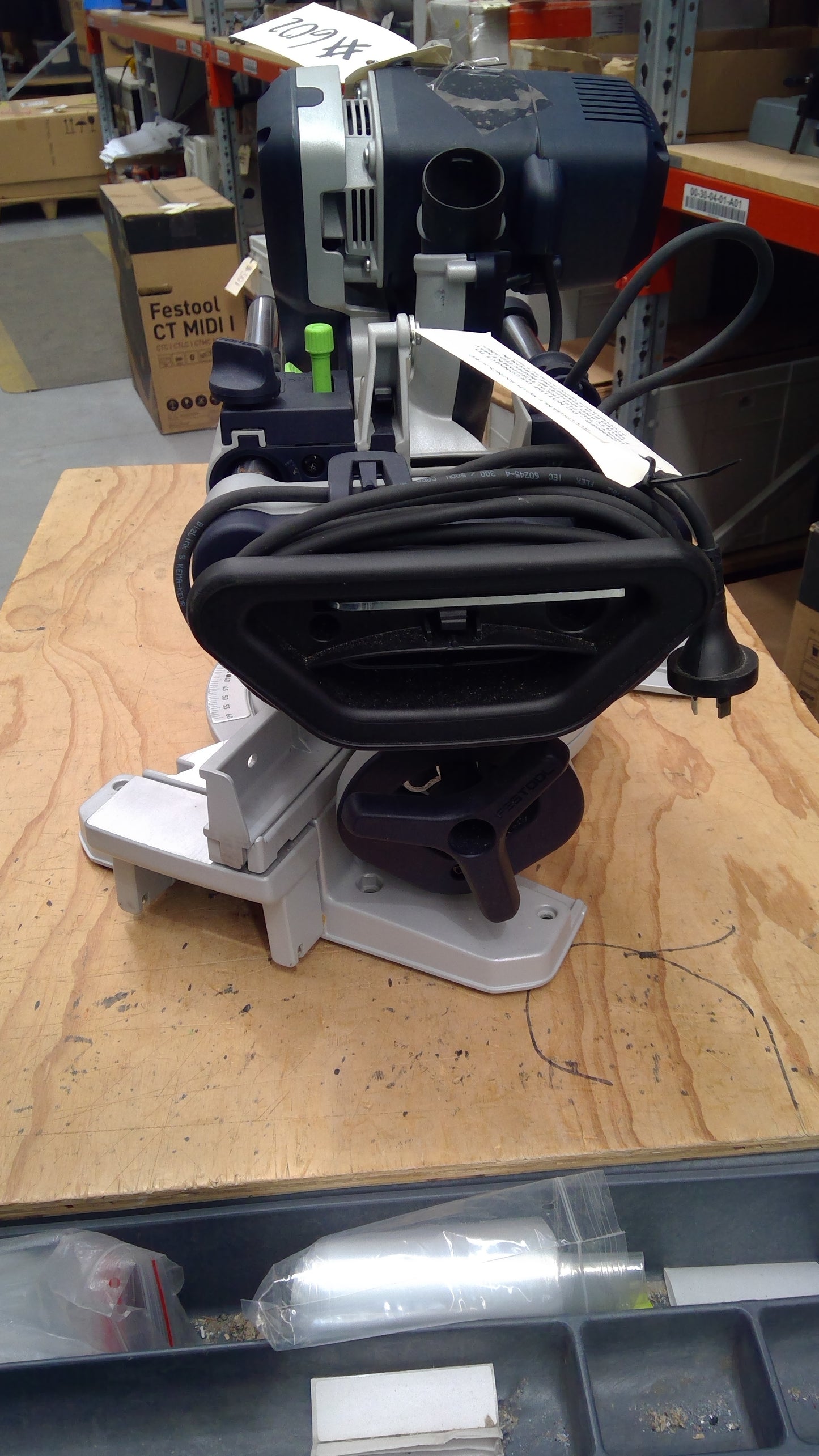 KS 60 KAPEX 216mm Slide Compound Mitre Saw Set - Ex-Demo