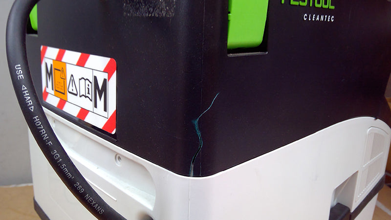 CTM MIDI-I 15l M-Class Dust Extractor – New, Damaged Garage