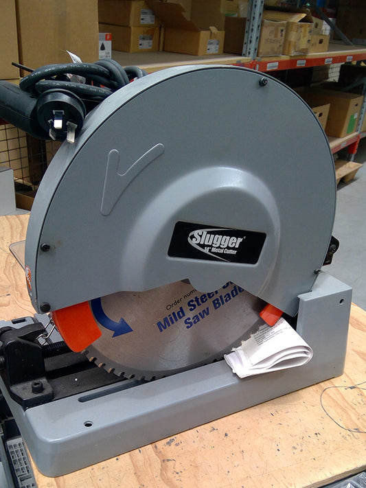 SLUGGER 14” Metal Cutting Chop Saw - Ex-Demo