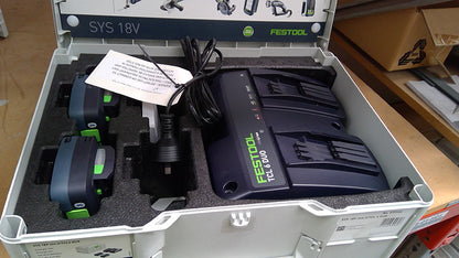 CTMC SYSI 4.5l M Class 18V Cordless Mobile Dust Extractor and 4.0Ah High Power Energy Set- New with damage