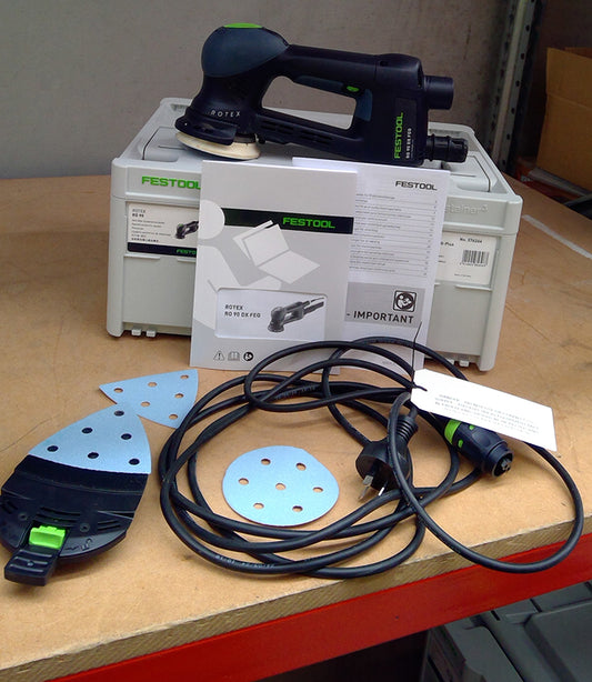 RO 90 ROTEX 4-in-1 Random Orbital Sander - Ex-Demo