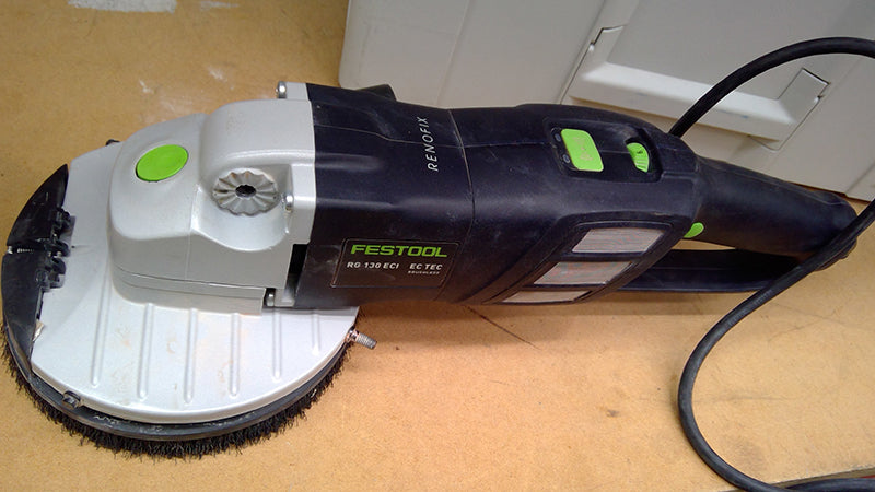 RG ECI 130mm Brushless Concrete Grinder – Ex-Demo