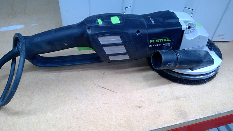 RG ECI 130mm Brushless Concrete Grinder – Ex-Demo