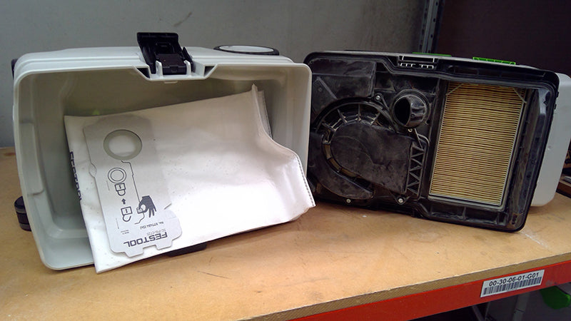 CTMC MIDI 15L M-Class 18V Cordless Dust Extractor – Ex-Demo. Charger not included