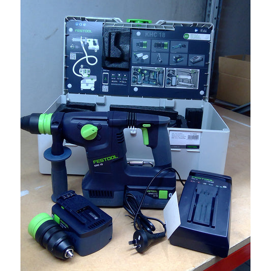 KHC 18V Cordless Rotary Hammer 5.0Ah Bluetooth Set - Ex-Demo