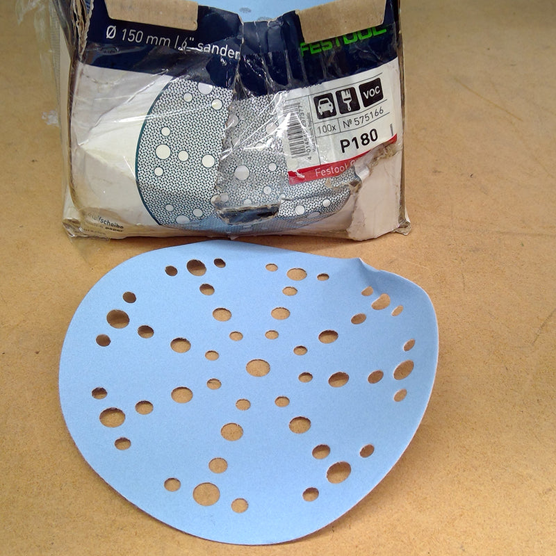 Granat D150mm 48-hole Abrasive P180 – 100 Pack