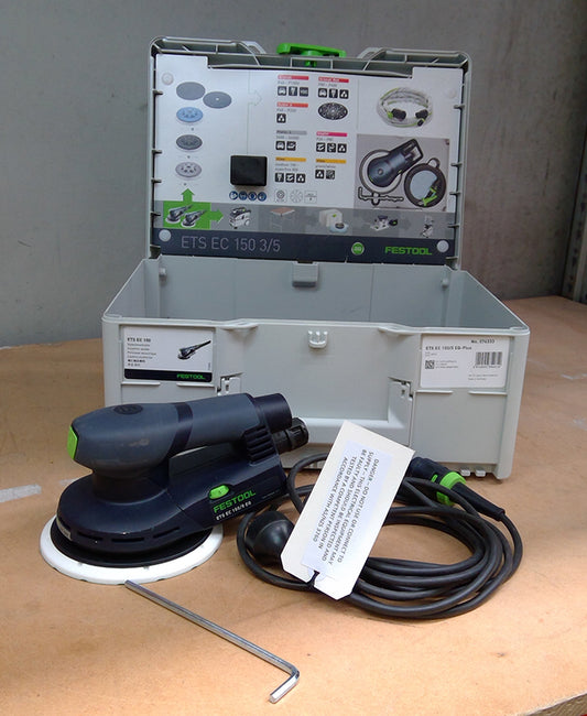 ETS EC 150 Brushless 5mm Random Orbital Sander - Ex-Demo