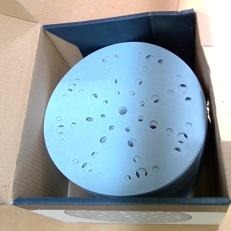 Granat D150mm 48-hole Abrasive Disc P320 – 100 Pack