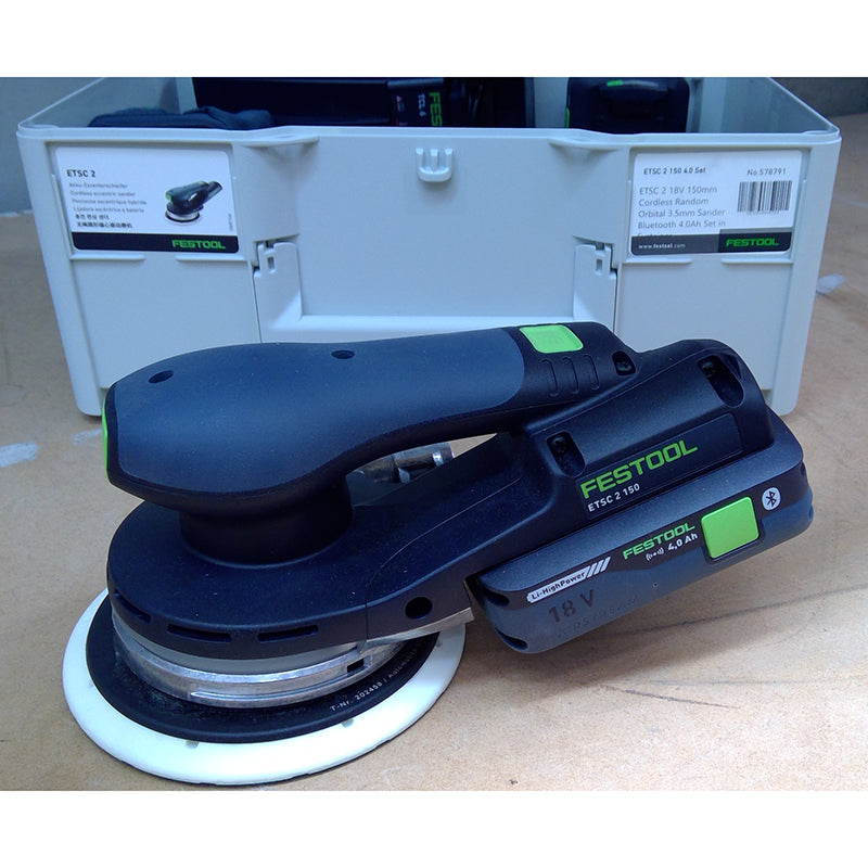 ETSC 2 18V 150mm Cordless Sander - Ex-Demo