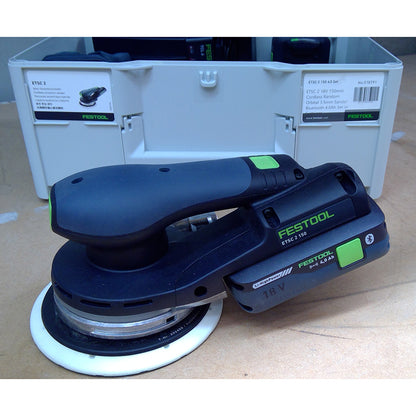 ETSC 2 18V 150mm Cordless Sander - Ex-Demo