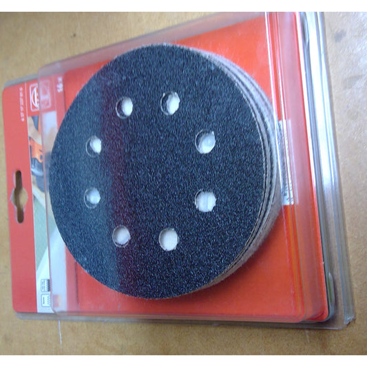 Sanding Sheet Perforated Circular D115 Set P60,80,120,180 grits - 16 Pack (4 Each) - Clearance