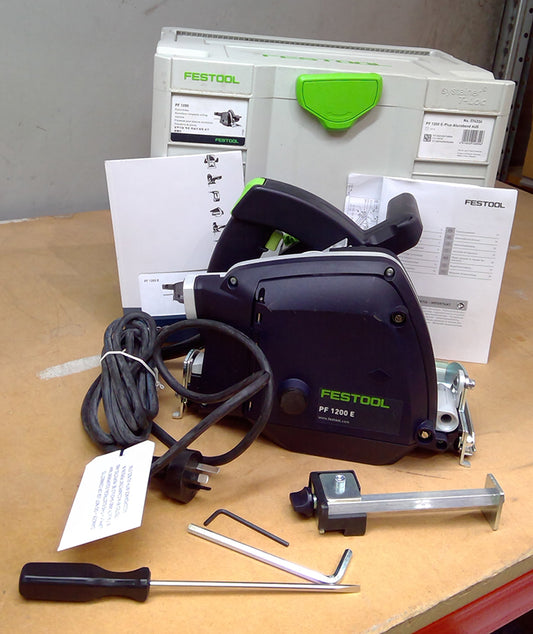 PF1200 Aluminium Milling Machine in Systainer with 1400mm Guide Rail - Ex-Demo