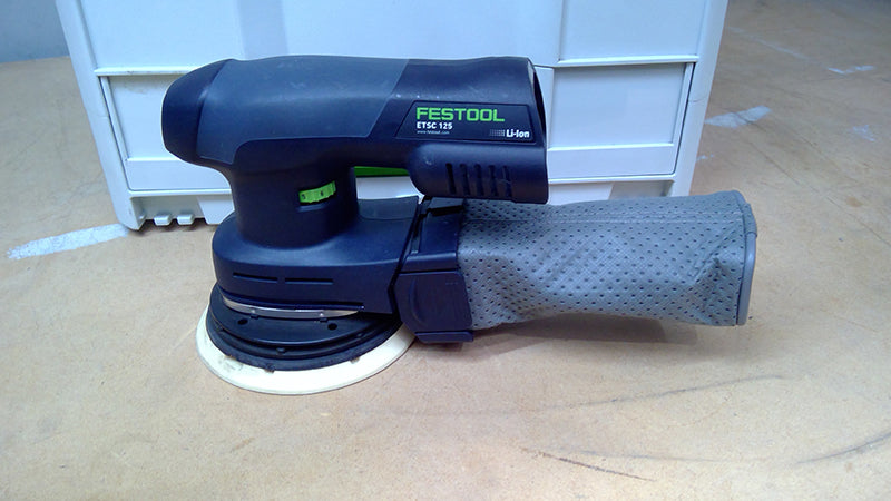 ETSC 125 18V Cordless Random Orbital Sander 3.0Ah Set - Ex-Demo