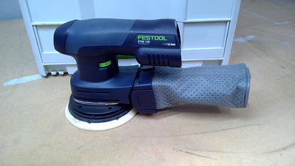 ETSC 125 18V Cordless Random Orbital Sander 3.0Ah Set - Ex-Demo