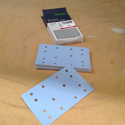 Granat Abrasive Sheet 80 x 133mm P80 – 10 Pack - Damaged