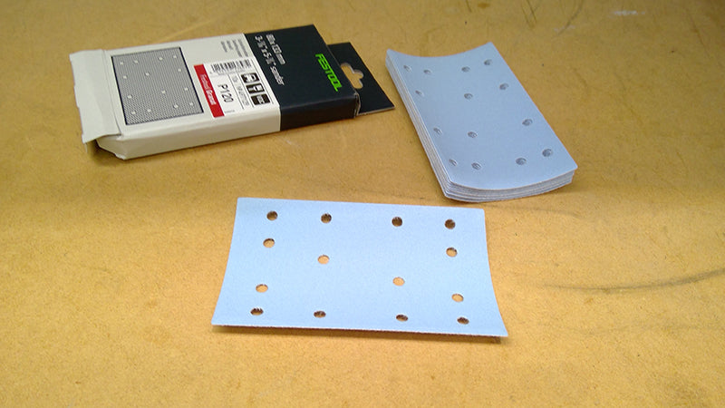 Granat Abrasive Sheet 80 x 133mm P120 – 10 Pack - Damaged