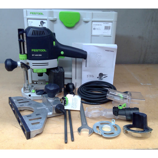 OF 1400 70mm Plunge Router in Systainer - Ex-Demo