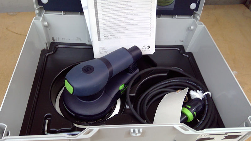 ETS EC 150mm Brushless Random Orbital 5mm Sander in Systainer - Ex-Demo