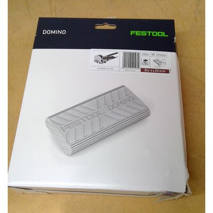 Beech Tenons 4 x 20mm for DF 500 – 450 Pack - Damaged