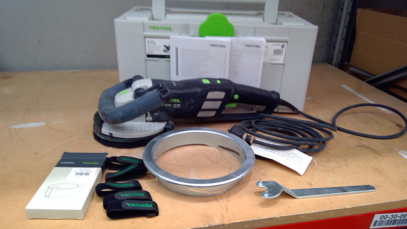 RG ECI 130mm Brushless Concrete Grinder in Systainer - Ex-Demo
