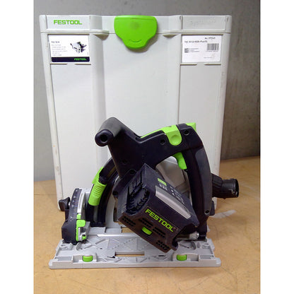TSC 55K 18V 160mm Cordless Plunge Saw 5.0 Ah XL Set in Systainer - Ex-Demo